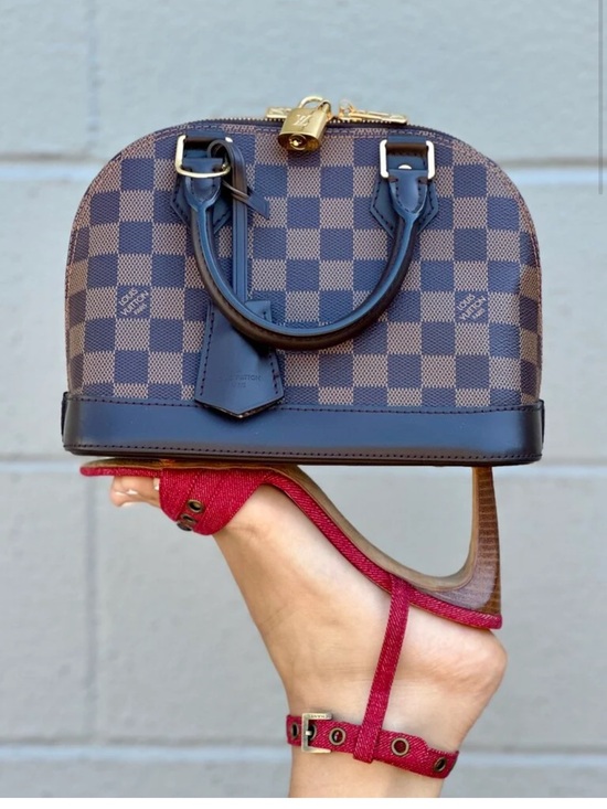 Louis Vuitton Handbags - NWOT LOUIS VUITTON ALMA WOMEN HANDBAG DAMIER EBENE BB